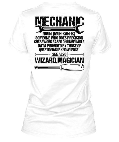 Does Precision Guesswork T Shirt, I Love Mechanic T Shirt