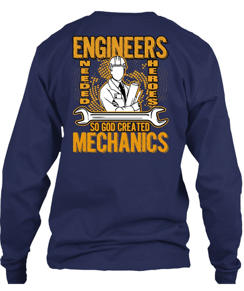 God Created Mechanics T Shirt, I Love Mechanic T Shirt