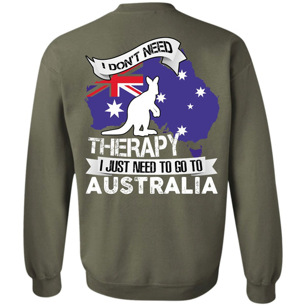 Therapy T Shirt, I Love Australia Sweatshirt