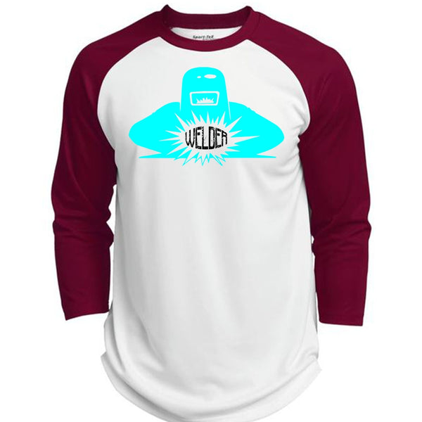 Calls Me A Welder T Shirt, I Love Welding T Shirt, Awesome T-Shirts  (Polyester Game Baseball Jersey)