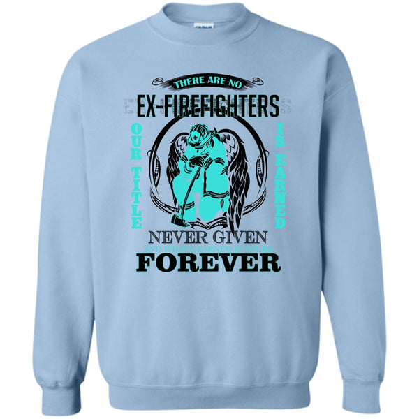 Gift For Firefighter T Shirt, He Is The Fire In My Heart Sweatshirt