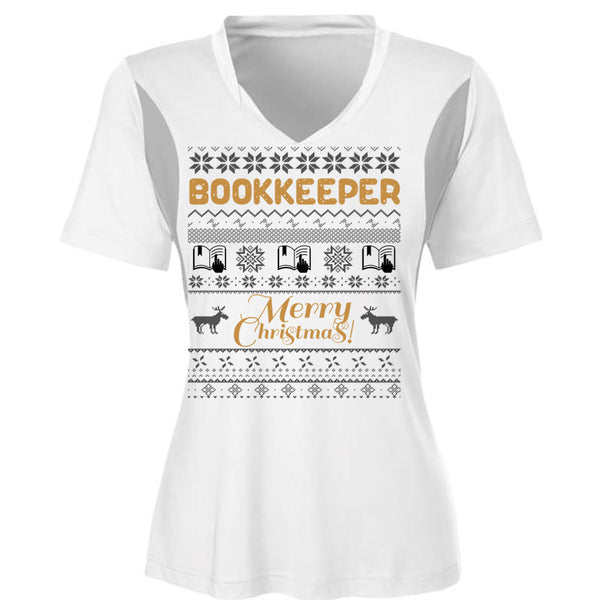 Bookkeeper Merry Christmas T Shirt, I Love Reading T Shirt, Awesome T-Shirts