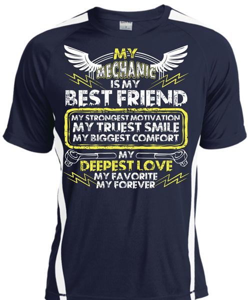 My Mechanic Is My Best Friend T Shirt, My Favorite My Forever T Shirt, Cool Shirt
