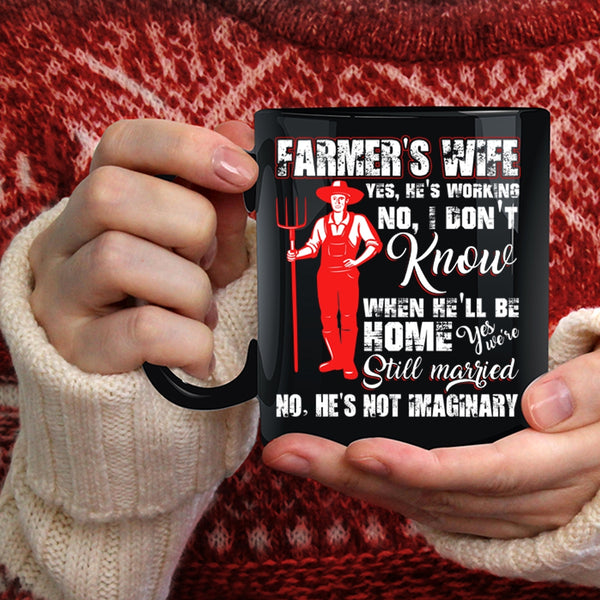 Farmer's Wife Coffee Mug, Cool Gift For Farmer's Wife Coffee Cup