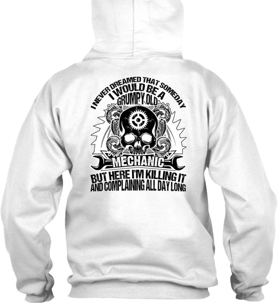 Grumpy Old Mechanic T Shirt, I Love Mechanic T Shirt