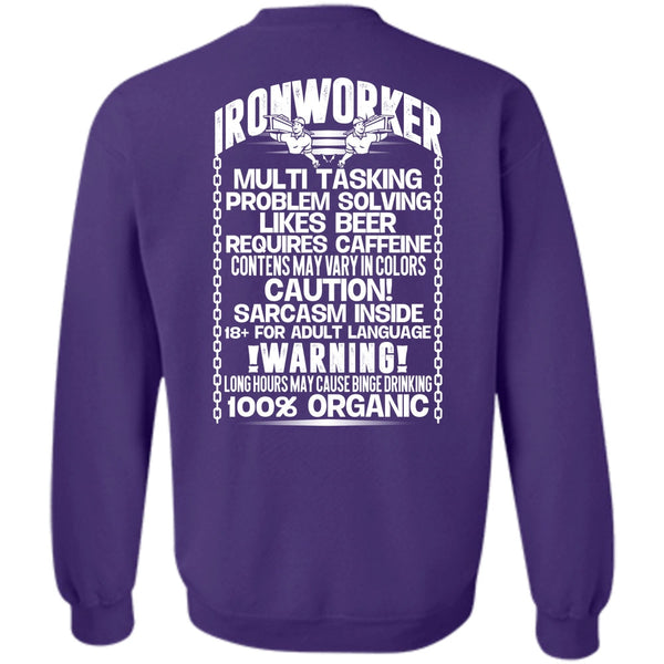 Likes Beer T Shirt, I Love Ironworker Sweatshirt