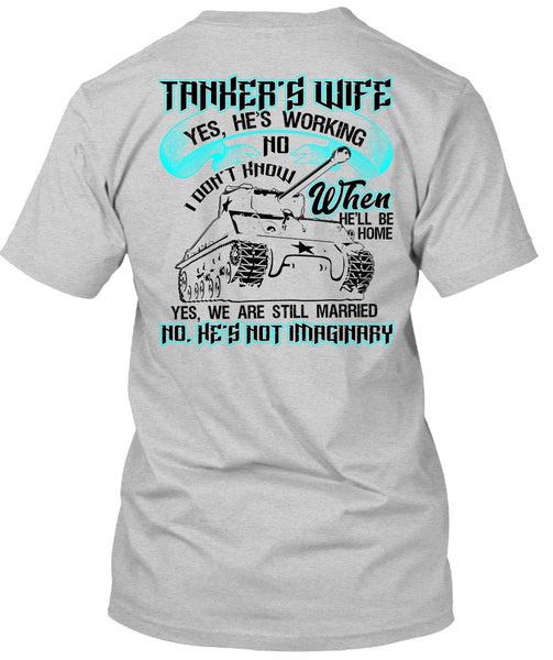 Tanker's Wife T Shirt, I Love Wife T Shirt