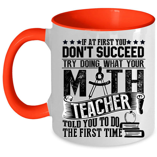 Awesome Math Teachers Coffee Mug, Math Teacher Accent Mug