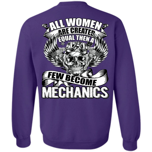 Created Equal T Shirt, I Love Mechanic Sweatshirt