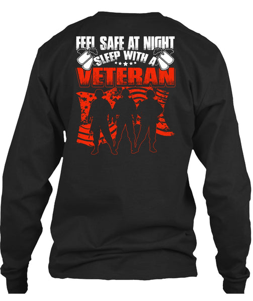 Sleep With A Veteran T Shirt, Being A Veteran T Shirt