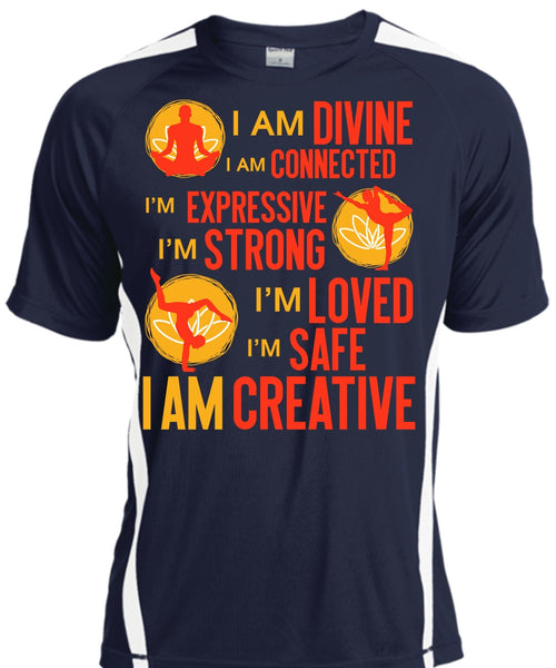 I Am Creative T Shirt, I Am Divine T Shirt, Cool Shirt