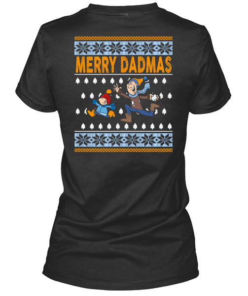 Merry Dadmas T Shirt, This Girl Loves Christmas T Shirt