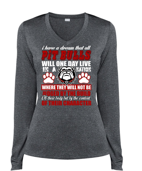 I Have A Dream That All Pit Bulls T Shirt, My Favorite T Shirt