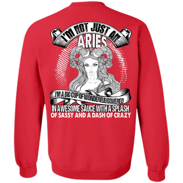 Dash Of Crazy T Shirt, I Love Aries Sweatshirt