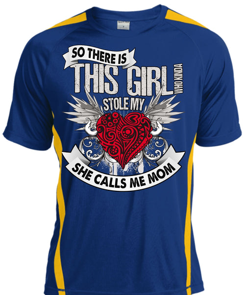 She Calls Me Mom T Shirt, This Girl Stole My Heart T Shirt, Cool Shirt
