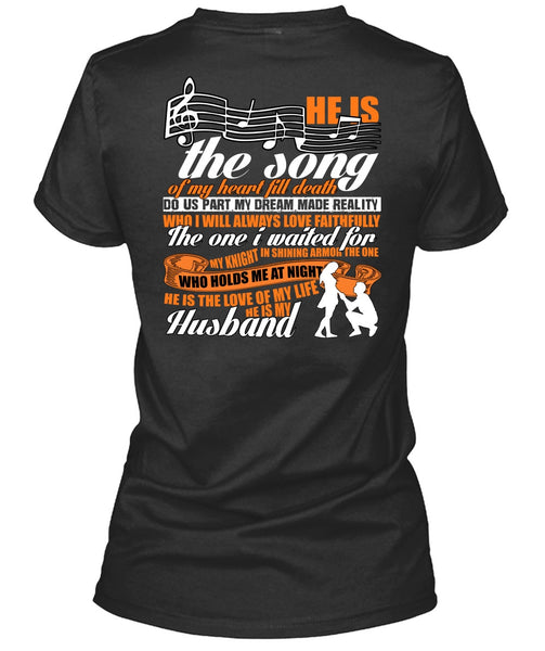 A black t-shirt with the shopify logo