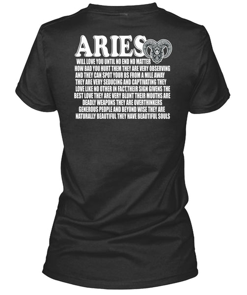 Aries Will Love You T Shirt, They Have Beautiful Souls T Shirt