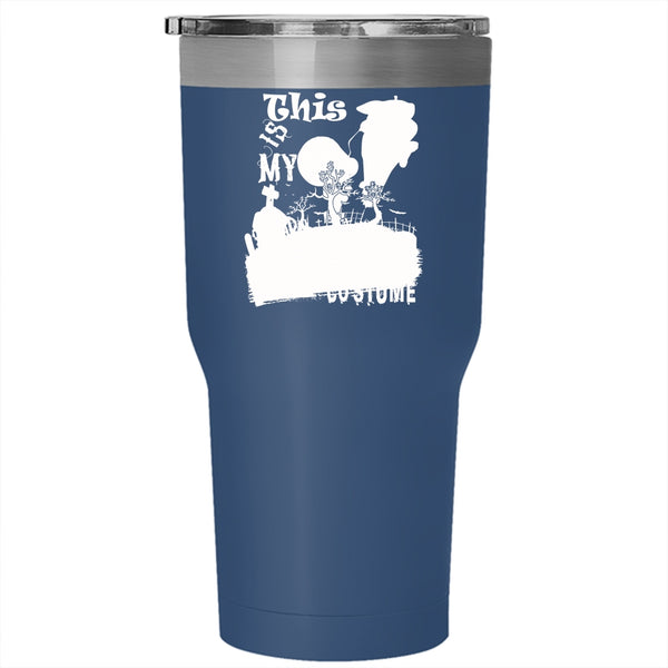 This Is My Scary Director Costume Tumbler 30 oz Stainless Steel, Scary Halloween Travel Mug
