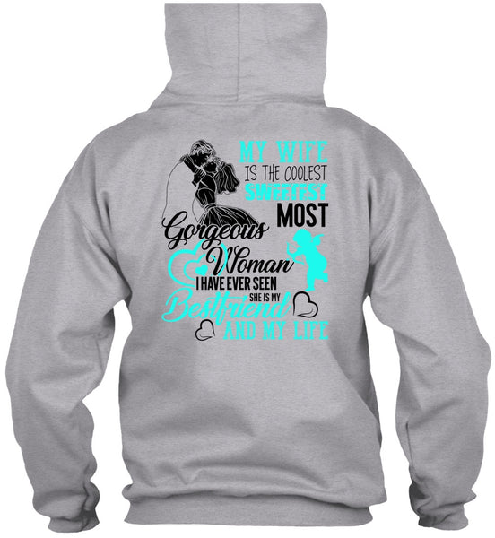 My Wife Is The Coolest T Shirt, I Love Husband T Shirt