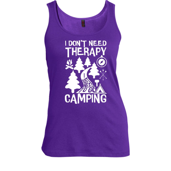 I Don't Need Therapy T Shirt, I Just Need To Go Camping T Shirt, Cool T Shirt