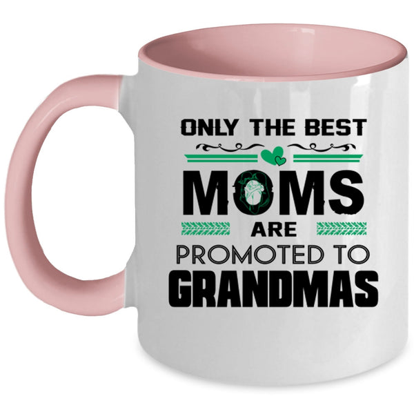 Cute Gift For My Mom Coffee Mug, World's Okayest Mom Accent Mug
