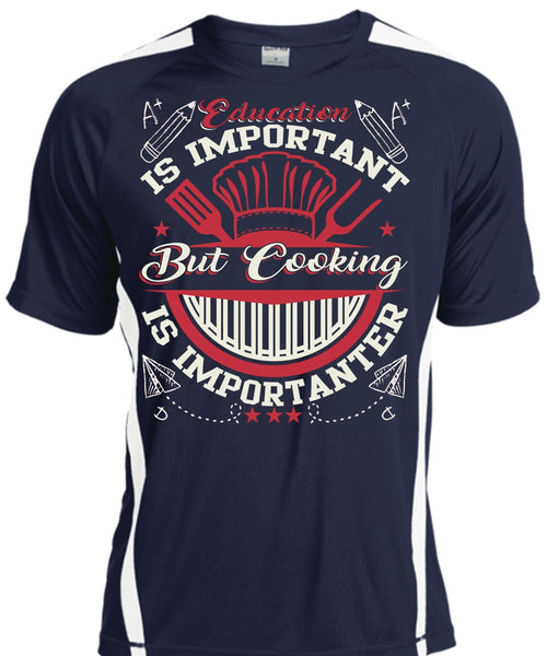 Education Is Importanter T Shirt, Cooking Is Importanter T Shirt, Cool Shirt