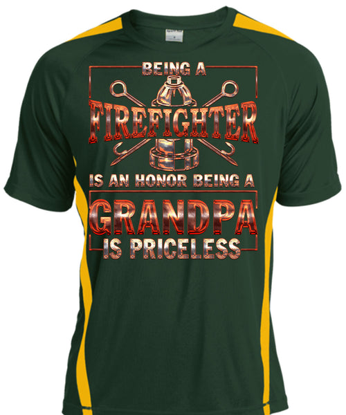 Being A Firefighter T Shirt, Grandpa Is Priceless T Shirt, Cool Shirt