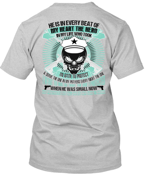 He Is My Son T Shirt, I Love Police T Shirt