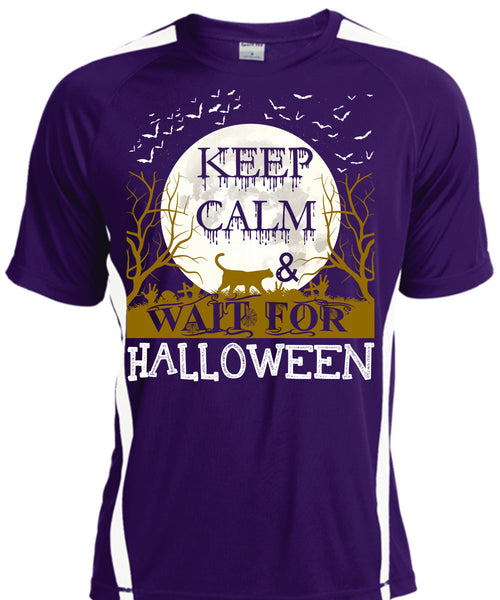 Keep Calm And Wait For Halloween T Shirt, Wait For Halloween T Shirt, Cool Shirt