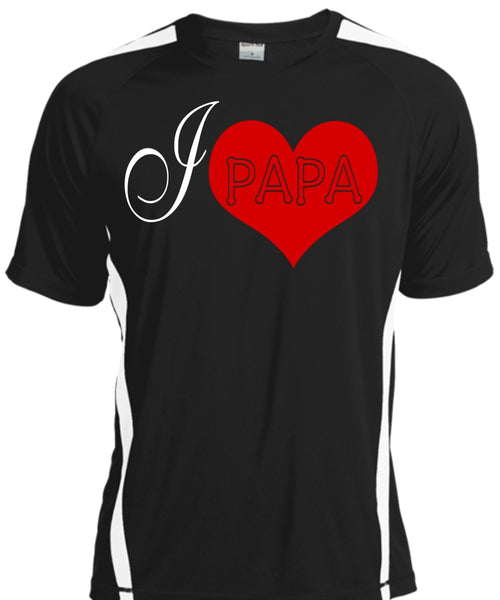 A black t-shirt with the shopify logo