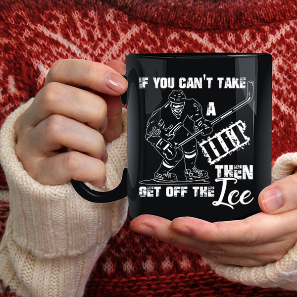 Cool Ice Hockey Coffee Mug, Funny Hockey Player Coffee Cup