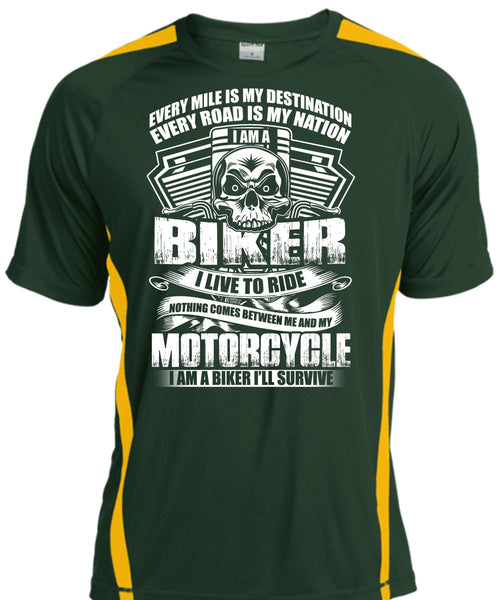 I Am A Biker T Shirt, My Motorcycle T Shirt, Cool Shirt
