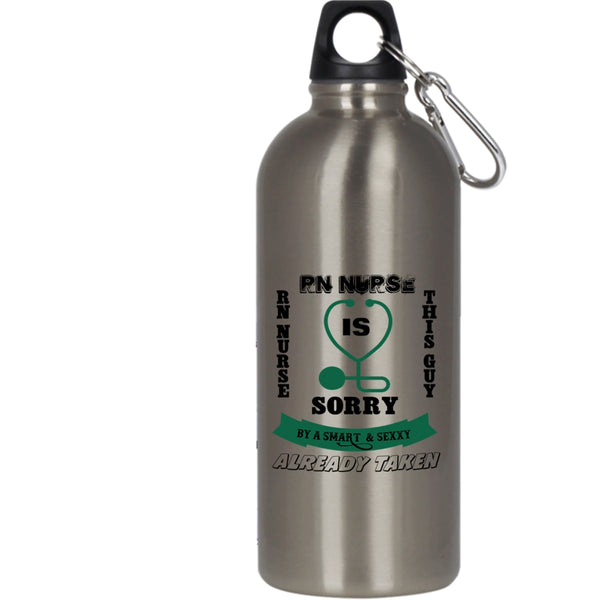 Taken By A Smart RN Nurse 20 oz Stainless Steel Bottle,Gift For Husband Outdoor Sports Water Bottle