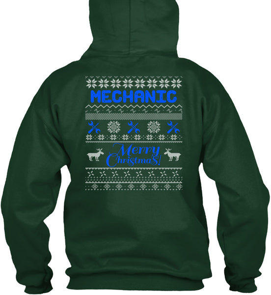Mechanic Merry Christmas T Shirt, Being A Mechanic T Shirt
