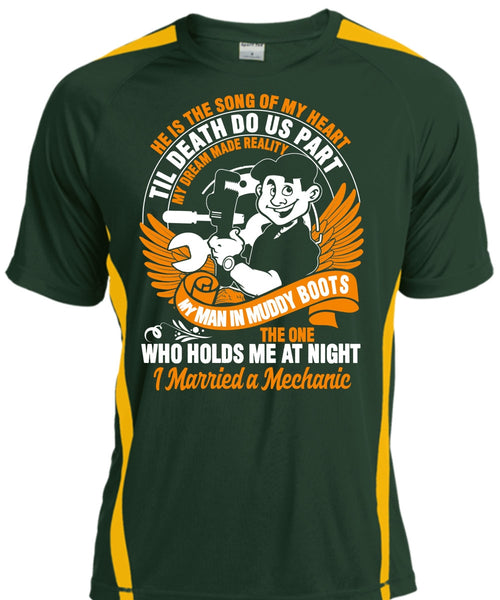 I Married A Mechanic T Shirt, He Is The Song T Shirt, Cool Shirt