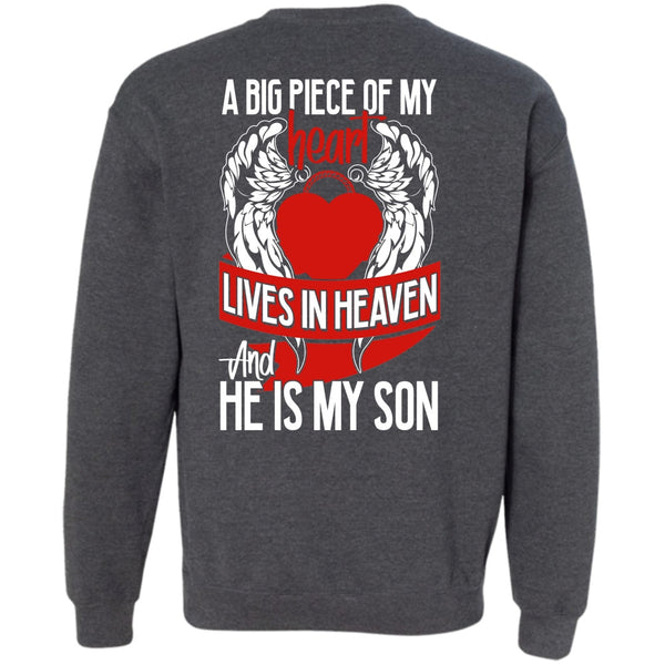 Lives In Heaven T Shirt, I Love Son Sweatshirt