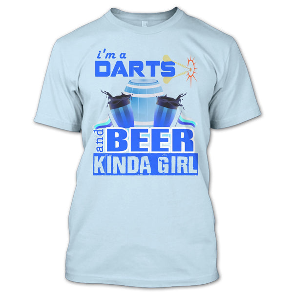 I'm A Darts T Shirt, Coolest Darts Girl T Shirt