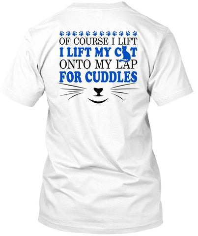 A black t-shirt with the shopify logo