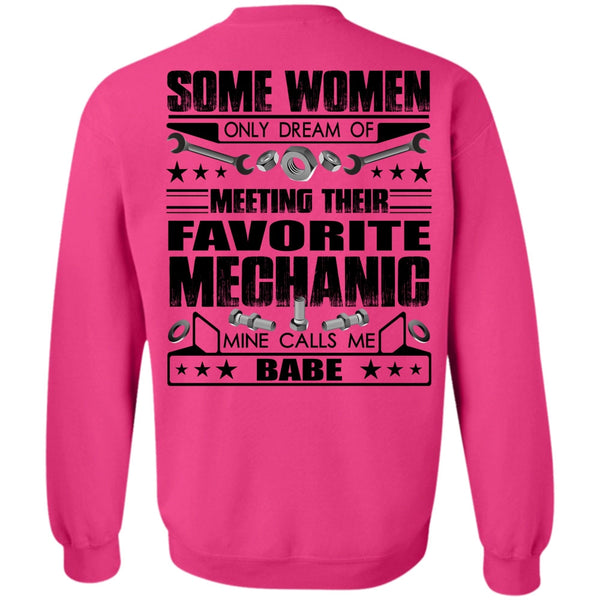 I Love Mechanic T Shirt, Favorite Mechanic Sweatshirt