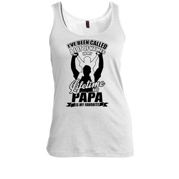 Papa Is My Favorite Name T Shirt, Father's Day Gift Tank Top
