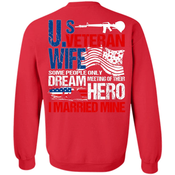 I Married Mine T Shirt, I Love Veteran Sweatshirt