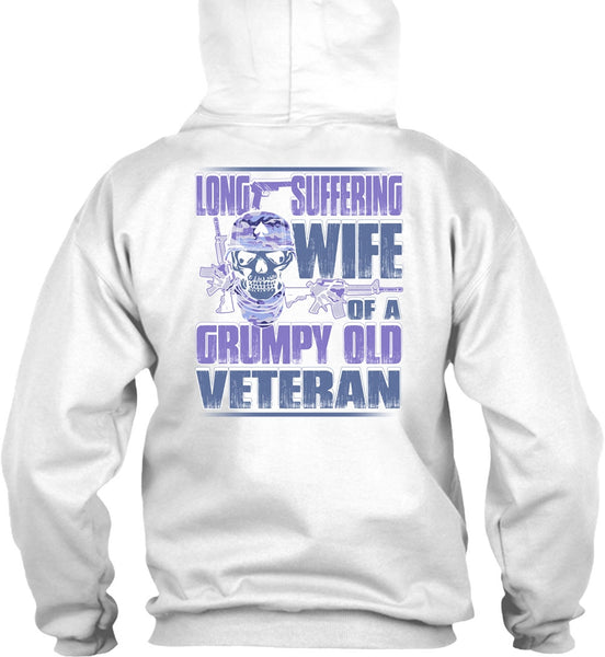 Long Suffering Wife T Shirt, I Love Veteran T Shirt
