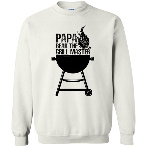 Gift For Papa T Shirt, Papa Bear The Grill Master Sweatshirt