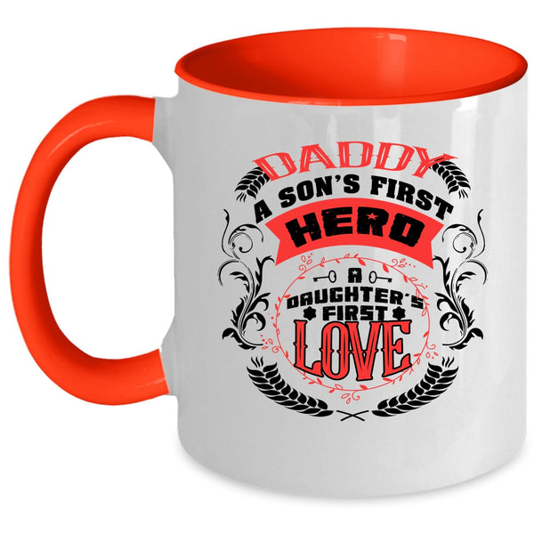 A Daughter's First Love Coffee Mug, Daddy Accent Mug