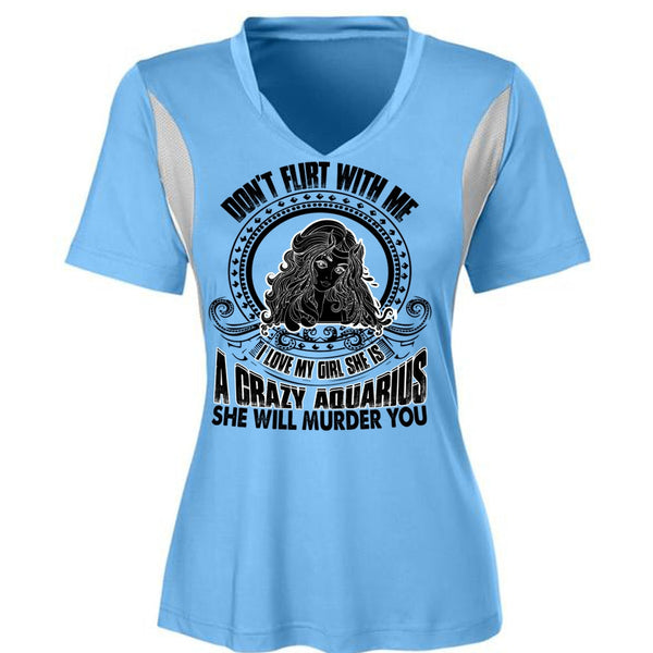 She Is A Crazy Aquarius T Shirt, I Love Aquarius T Shirt, Awesome T-Shirts