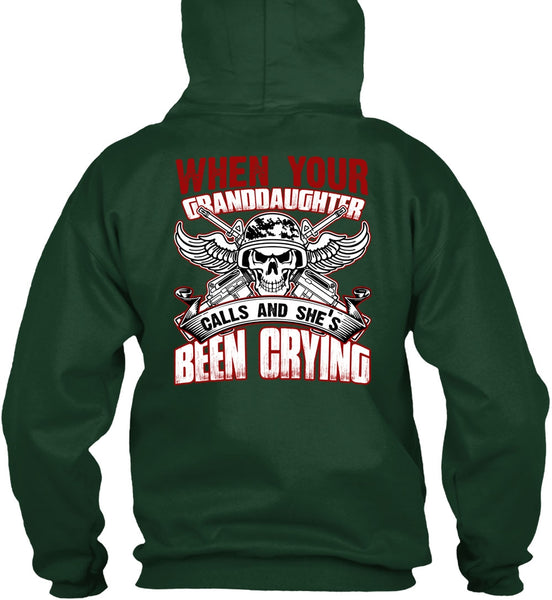 When Your Granddaughter Calls T Shirt, Being A Grandkid T Shirt