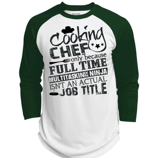 Cooking Chef T Shirt, I Love Cooking T Shirt, Awesome T-Shirts  (Polyester Game Baseball Jersey)