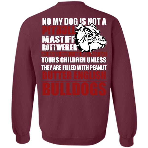 English Bulldogs T Shirt, I Love Pit Bull Sweatshirt