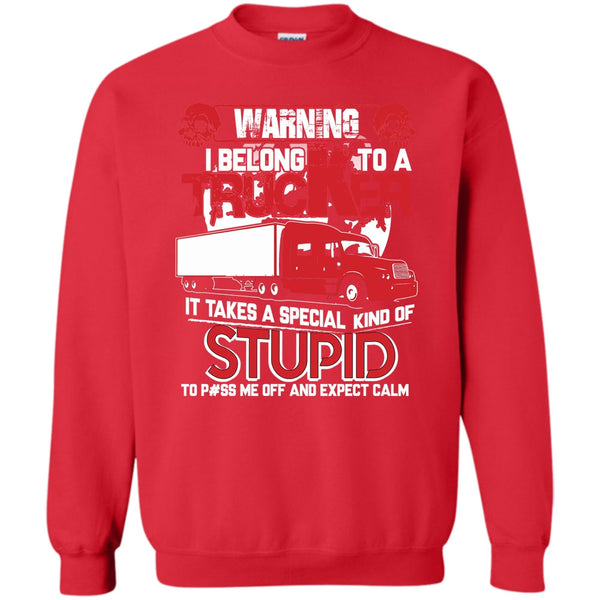 Trucker's Wife T Shirt, Coolest Trucker Sweatshirt