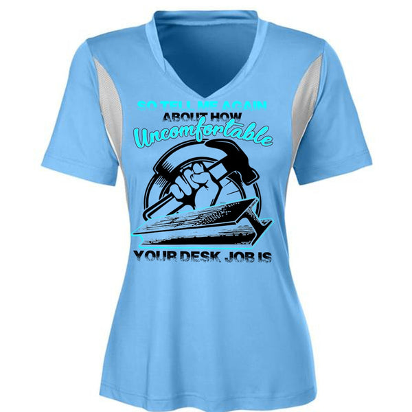 Uncomfortable Your Desk Job Is T Shirt, I Love Ironworker T Shirt, Awesome T-Shirts